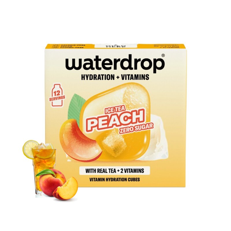 Napój WATERDROP Ice Tea Brzoskwiniowy (12 x 2.1 g)