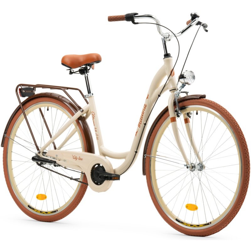 Rower miejski INDIANA Moena A3B 28 cali damski Cappuccino