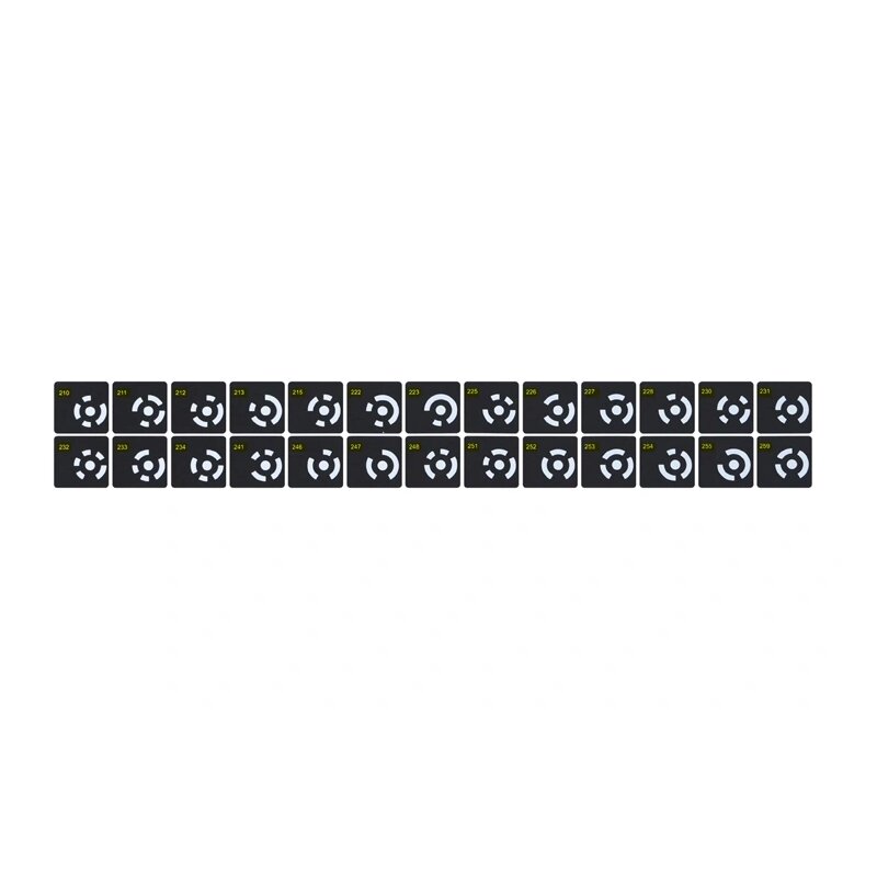 Markery magnetyczne REVOPOINT CODED-TARGETS-(MAGNE) (208 szt.)