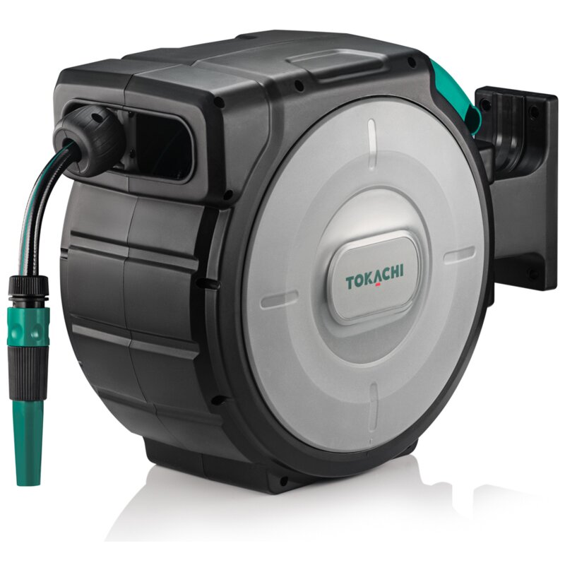 Bęben naścienny TOKACHI Spinar 25.2 z wężem 1/2" 25 m