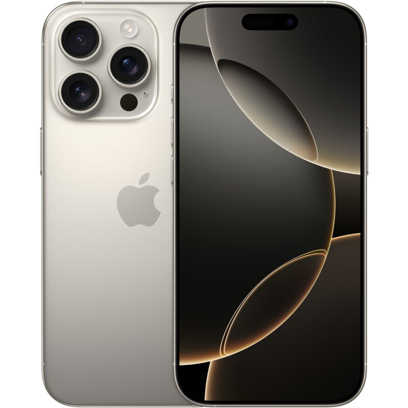 Smartfon APPLE iPhone 16 Pro 5G 256GB 6.3" 120Hz Tytan naturalny (Stan Bardzo dobry)