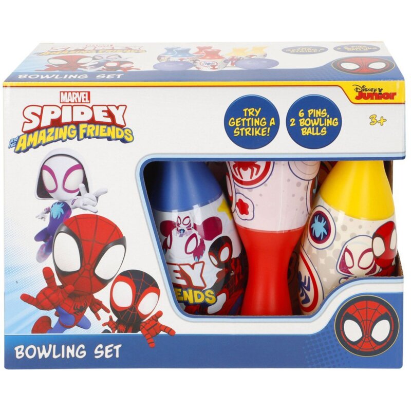 Gra zręcznościowa COLOR BABY Marvel Spidey i Super-kumple Kręgle 39784