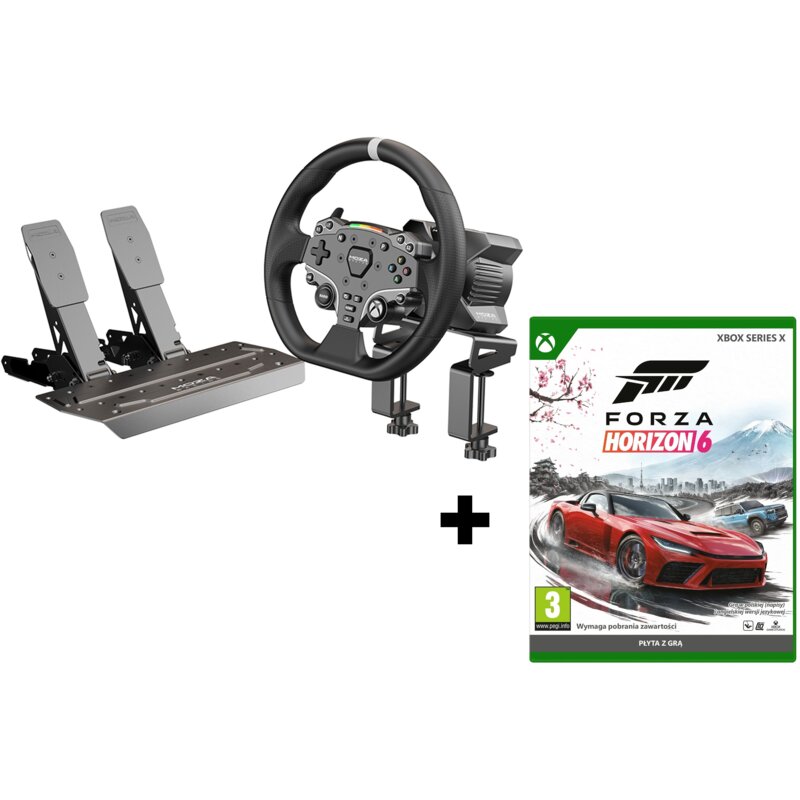 Kierownica MOZA Racing R3 RS053 (XBOX/PC) + Forza Horizon 6 Gra XBOX SERIES X
