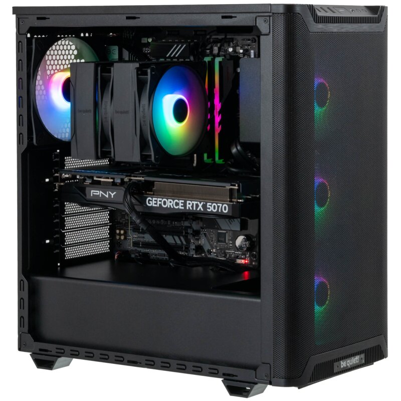 Komputer MAD DOG BQ501LX-A04WR32WH R7-7800X3D 32GB RAM 1TB SSD GeForce RTX5070 DLSS 4.5 Wi-Fi Windows 11 Home