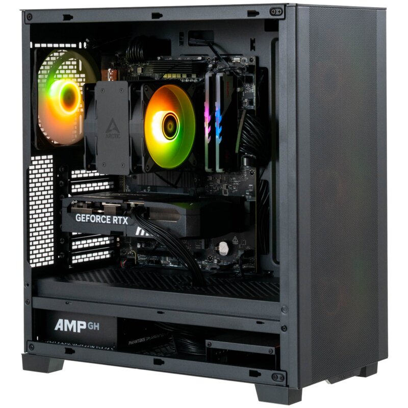 Komputer MAD DOG PHANTEKS-A09WR32WH R5-7500F 32GB RAM 1TB SSD GeForce RTX5070 DLSS 4.5 Wi-Fi Windows 11 Home