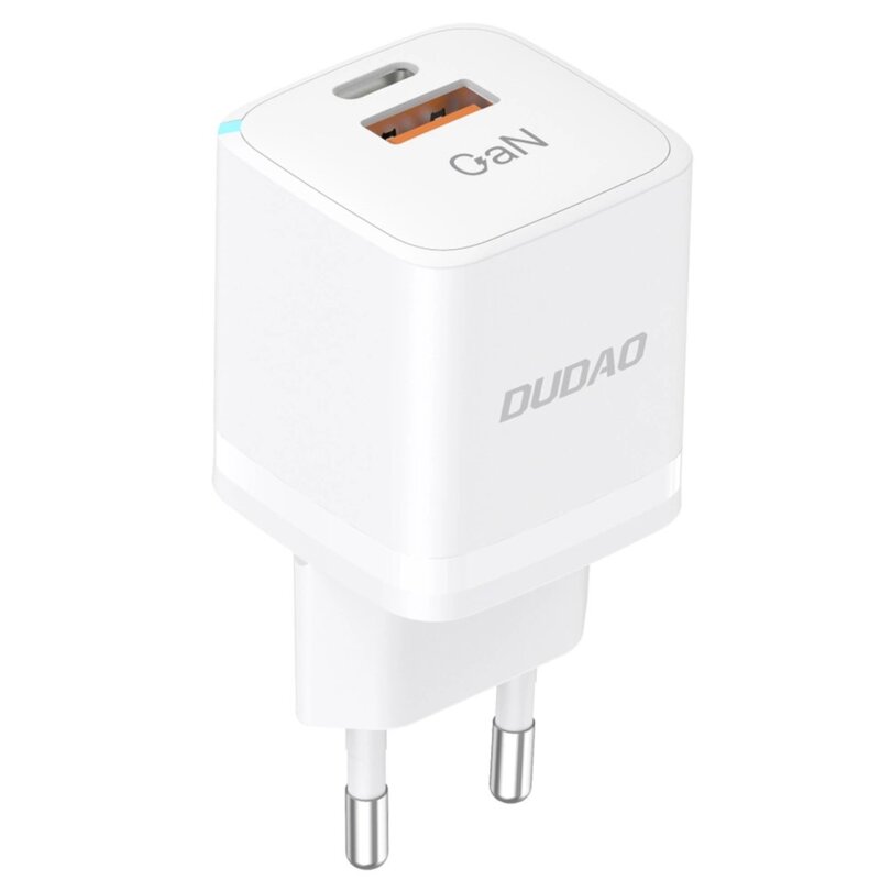 Ładowarka sieciowa DUDAO A13Pro GaN 33W USB, USB-C Biały ładowarka do telefonu