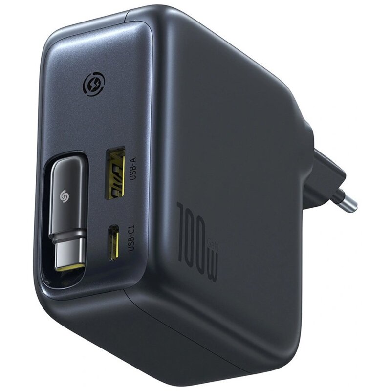 Ładowarka sieciowa BASEUS Enercore CJ11 100W Czarny ładowarka sieciowa USB USB-C