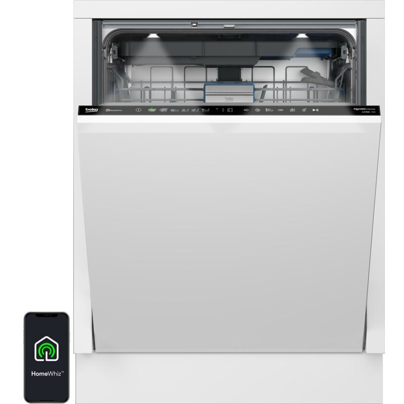 Zmywarka BEKO bPro700 MEDIN4S57A PowerIntense Autodozowanie Funkcje AI Icon display 60cm