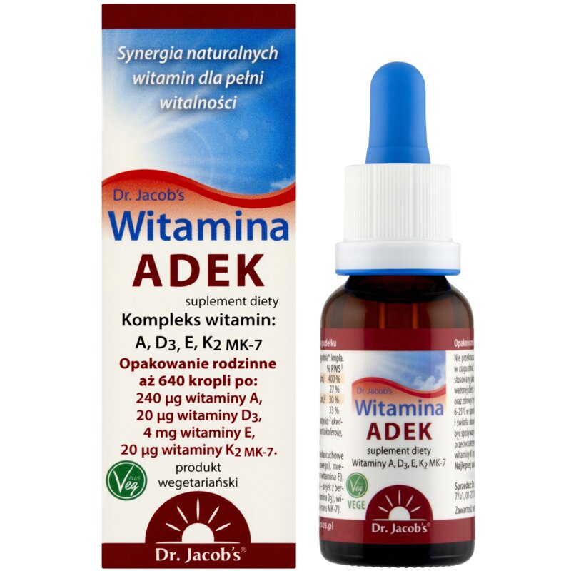 Kompleks witamin DR. JACOB'S ADEK (20 ml)