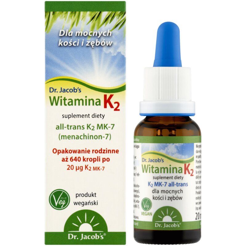 Witamina K2 DR. JACOB'S (20 ml)