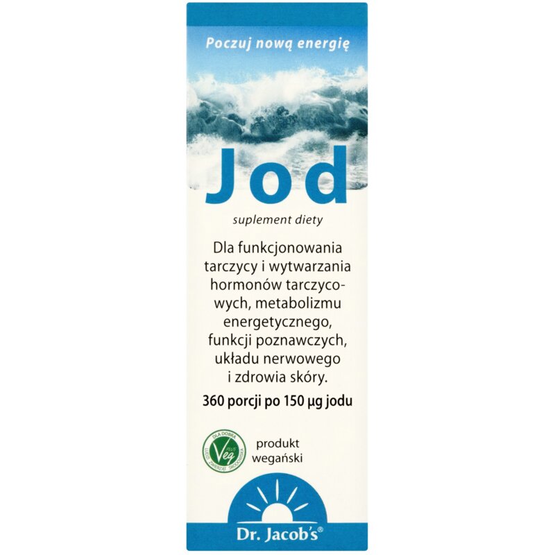 Suplement diety DR. JACOB'S Jod (20 ml)