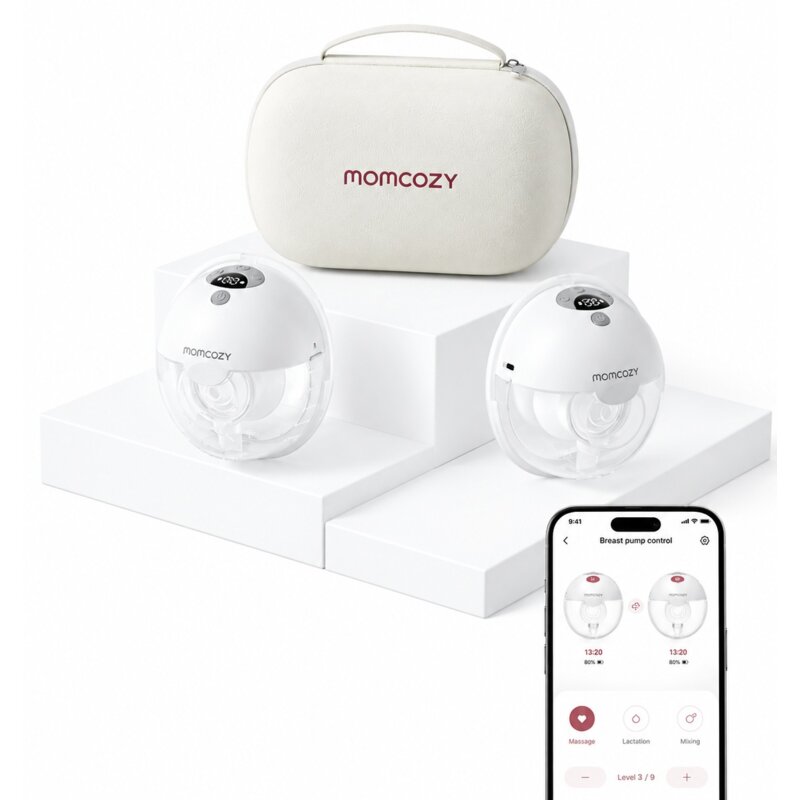 Momcozy M5 Smart Podwójny Szary