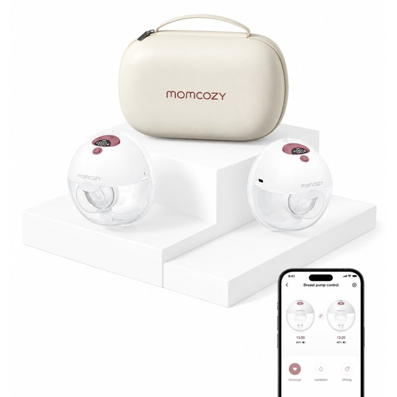 Laktator MOMCOZY M5 Smart Podwójny Czerwony
