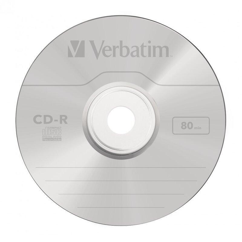 Płyta VERBATIM Jewel Case CD-R, 700 MB, 16x (10 szt.)
