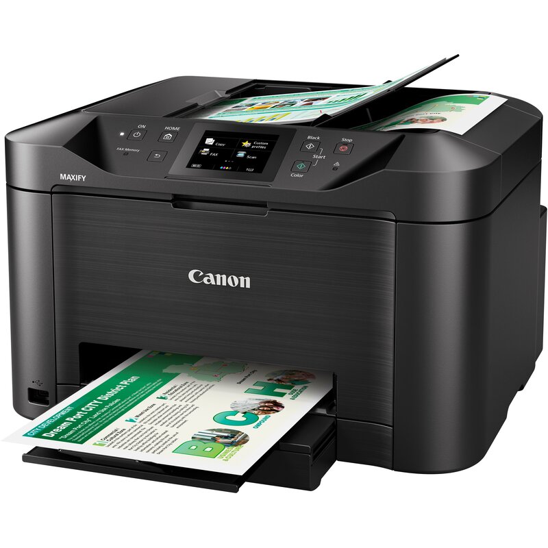 Urządzenie wielofunkcyjne CANON Maxify MB5150 Druk w kolorze, Automatyczny druk dwustronny, Wi-Fi