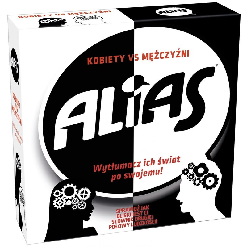 Gra planszowa TACTIC Alias Kobiety vs Mężczyźni 53703