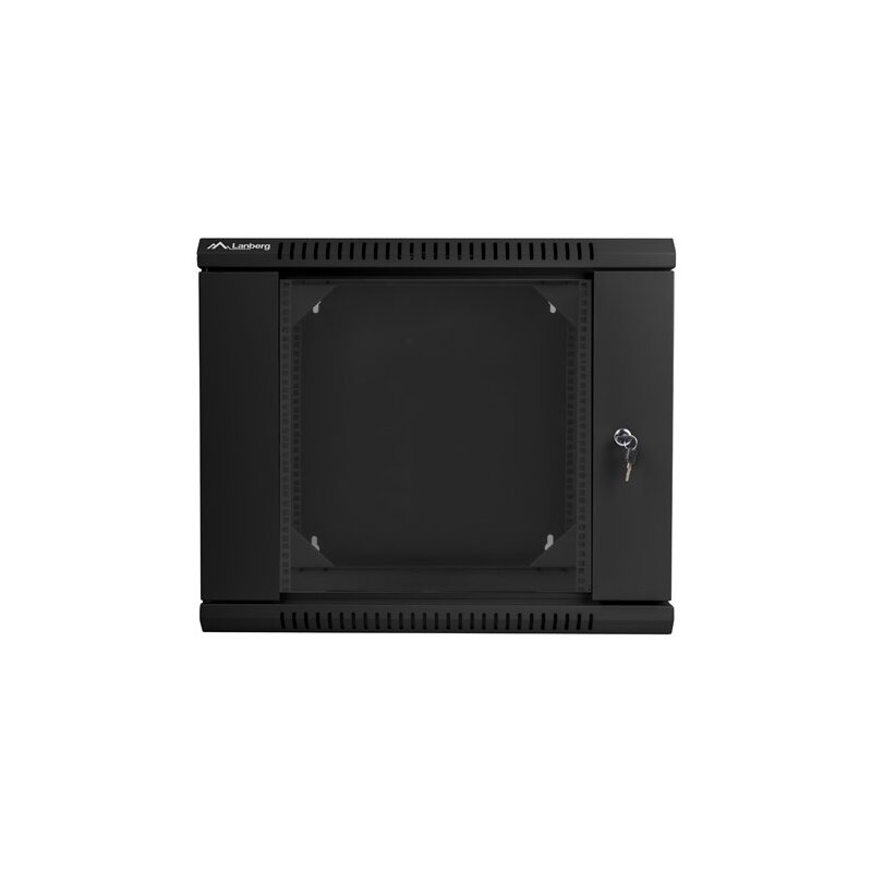 Lanberg Wisząca 19" 9U 600x600mm dwusekcyjna (czarna)