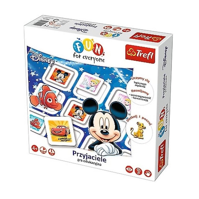 Gra edukacyjna TREFL Disney Przyjaciele