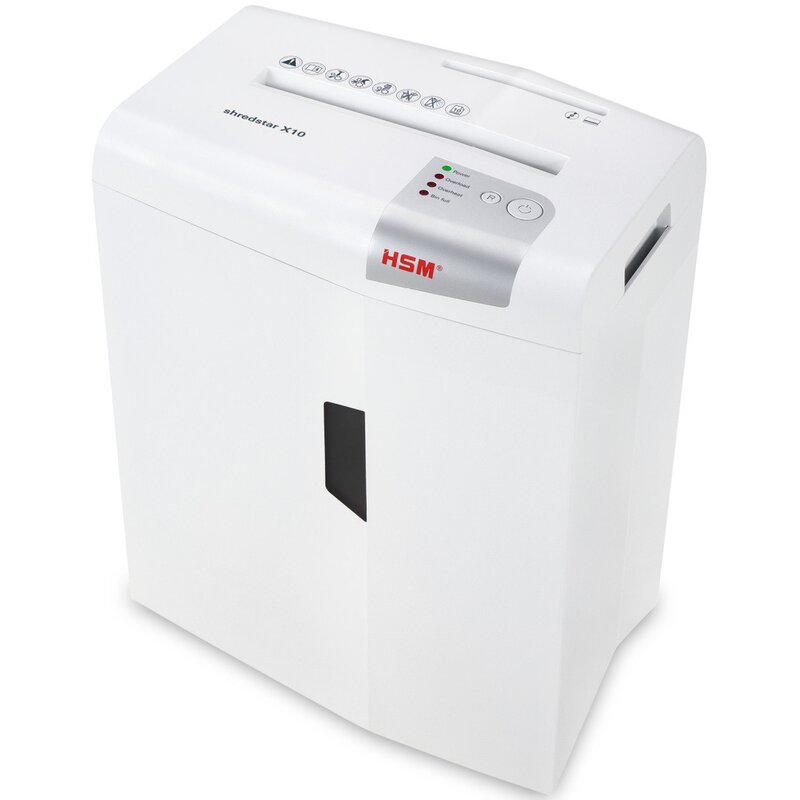 Niszczarka HSM Shredstar X10 20 L, P-4, Ścinki, Automatyczny Start/Stop, Funkcja cofania