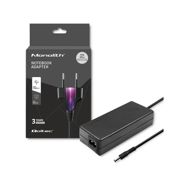Zasilacz do laptopa QOLTEC 51516 90W