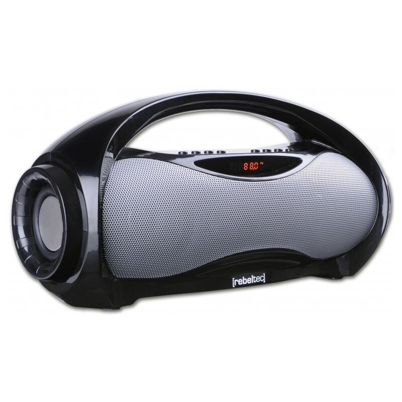 Głośnik mobilny REBELTEC SoundBox 320 Radio FM Czarno-szary