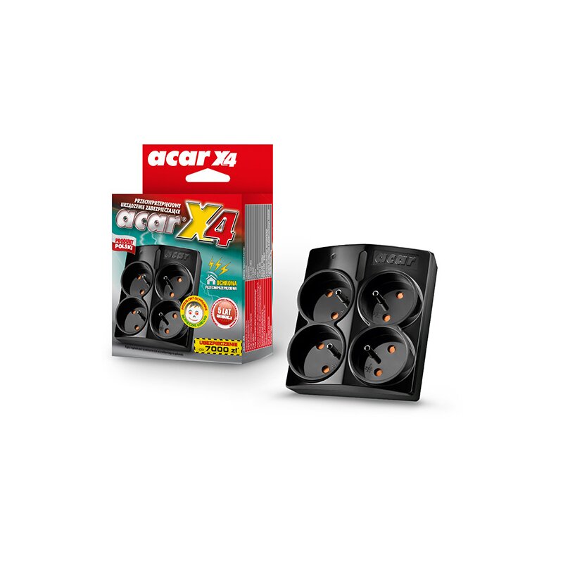 Listwa ACAR X4 Czarny