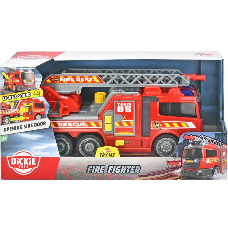 Samochód DICKIE TOYS Action Series Straż pożarna Fire Fighter 203308371
