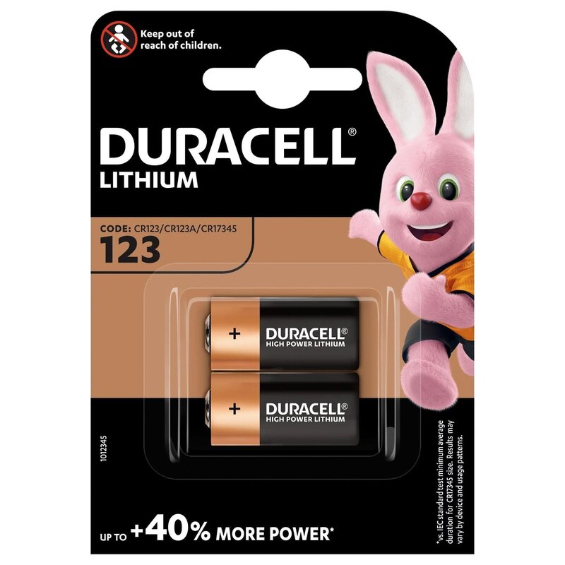 Bateria DURACELL Ultra Photo CR123A K2