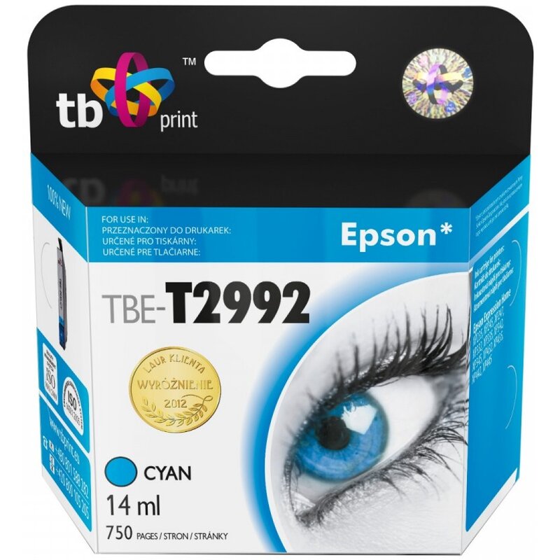 TB Print Tusz do Epson XP 235 TBE-T2992 CY 100% nowy