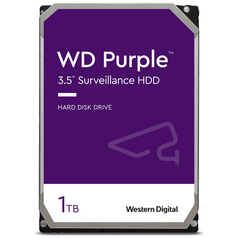 Dysk WD Purple Surveillance 1TB 3.5" SATA III HDD