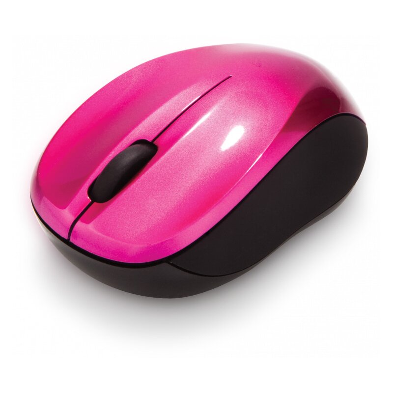 Mysz VERBATIM Go Nano Różowo-czarny