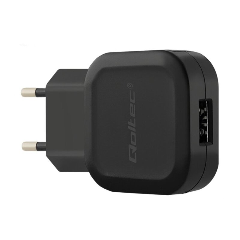 Qoltec 50180 USB-A 12W Czarny