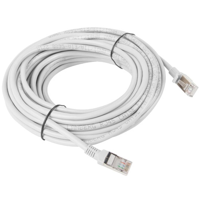 Kabel RJ-45 - RJ-45 LANBERG PCU6-10CC-1000-S 10 m