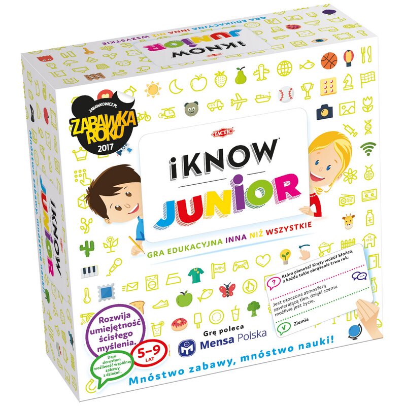Gra planszowa TACTIC iKNOW Junior 54461