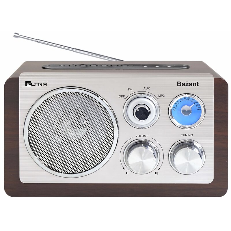 Radio ELTRA Bażant USB, Dąb