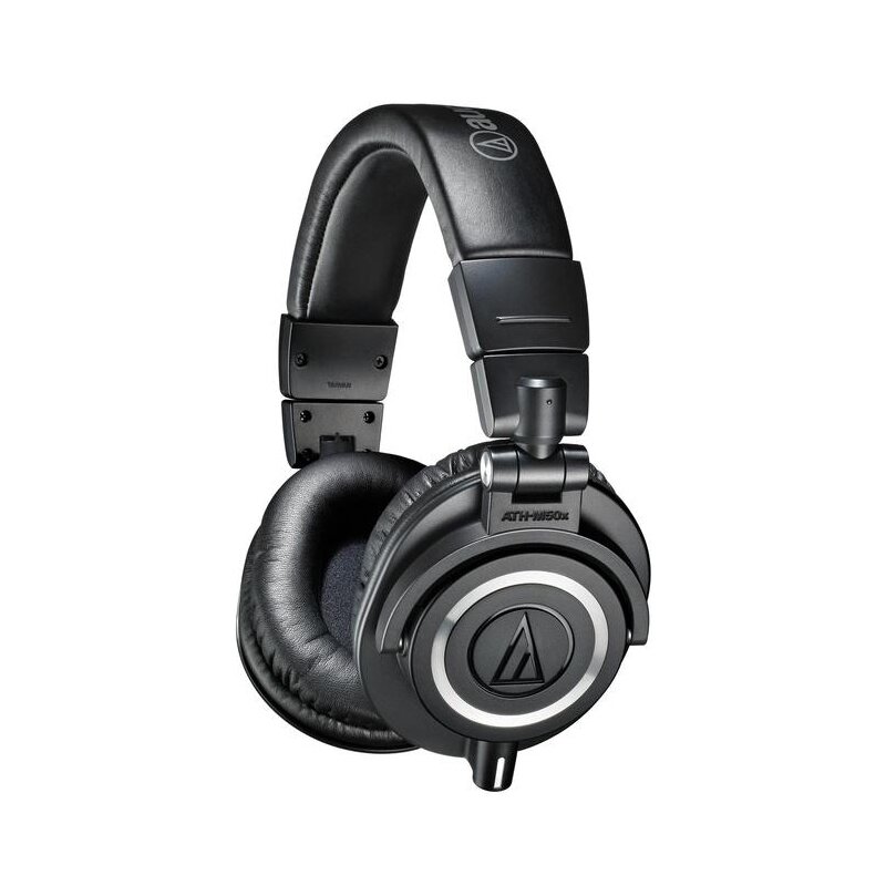 Słuchawki nauszne AUDIO-TECHNICA ATH-M50X Czarny