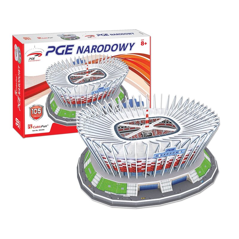 Puzzle DANTE 3D Led Stadion PGE Narodowy 105 elementów