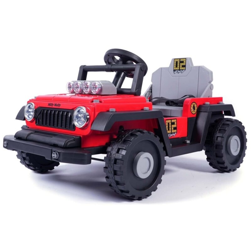 Pojazd elektryczny MILLY MALLY 6973 Prime 2w1 Czerwony