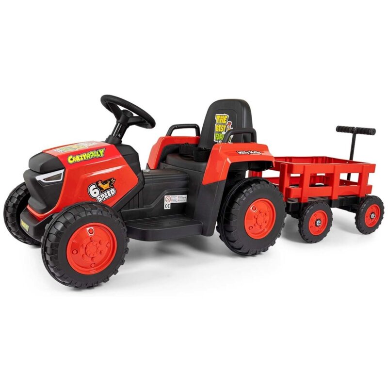 Traktor dla dziecka MILLY MALLY Rolly Czerwony