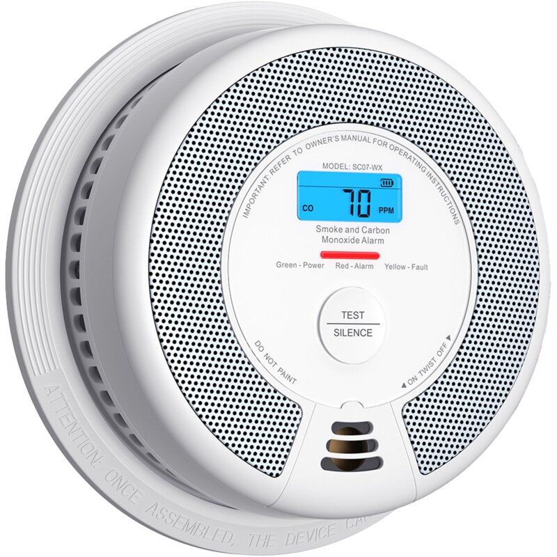 Czujnik dymu i tlenku węgla (czadu) X-SENSE SC07-WX Wi-Fi