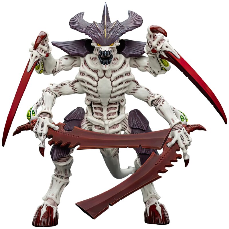 Joy Toy Warhammer 40k Tyranids Hive Fleet Leviathan Tyranid Warrior with Boneswords