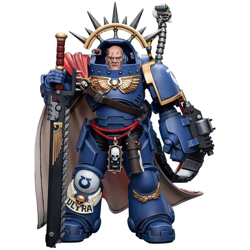Joy Toy Warhammer 40k Ultramarines Captain in Gravis Armour