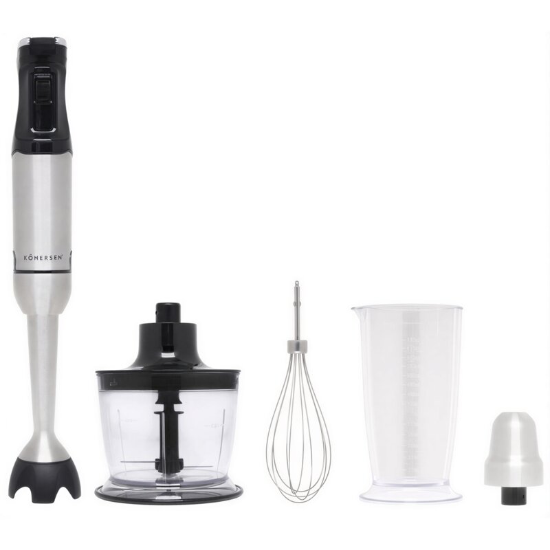 Kohersen Stainless Steel Smart 1200W Rozdrabniacz Końcówka do ubijania