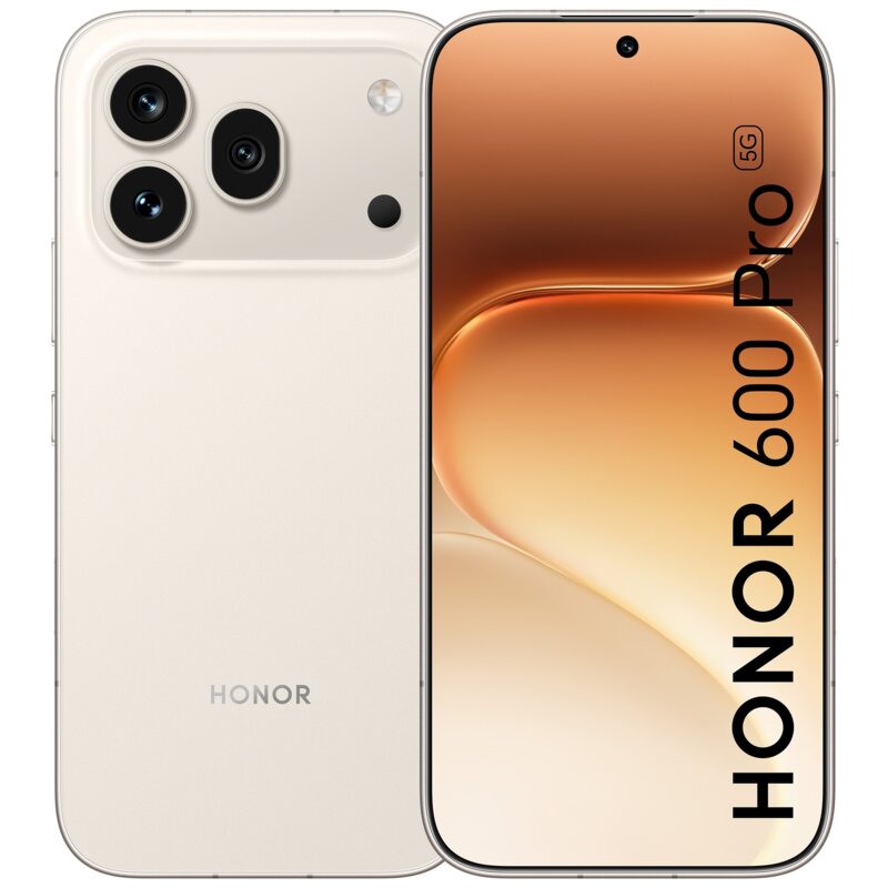 Honor 600 Pro 12/512GB 6,57" 120Hz 200Mpix Biało-złoty