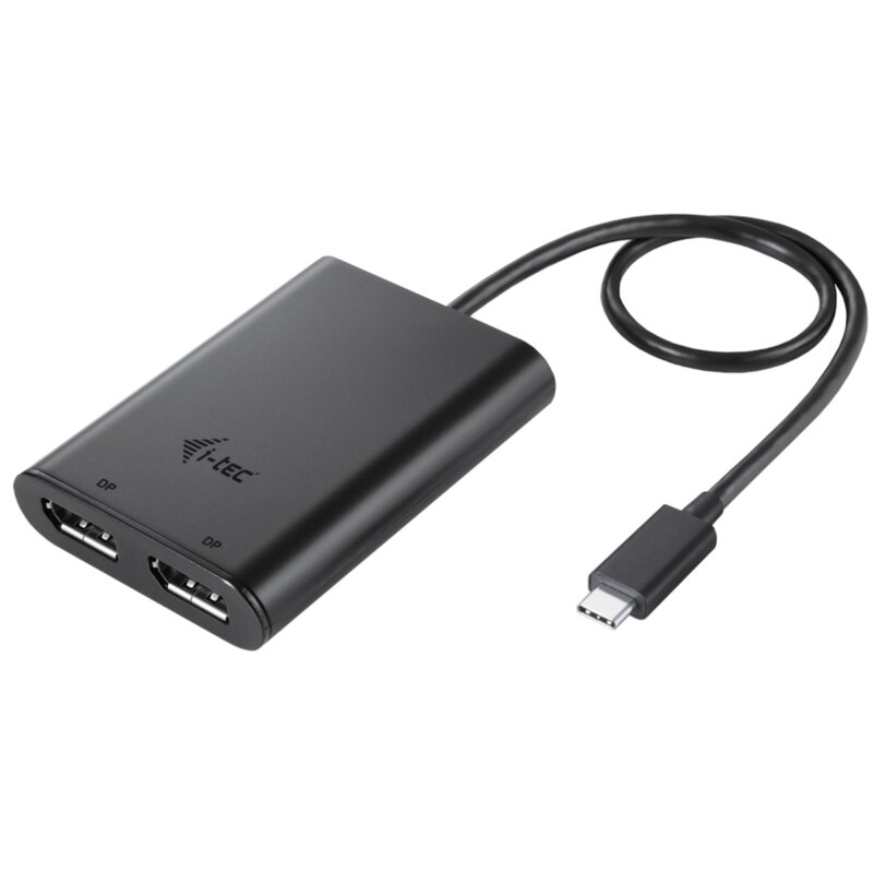 Adapter USB-C - 2x DisplayPort I-TEC C31DUAL4KDP