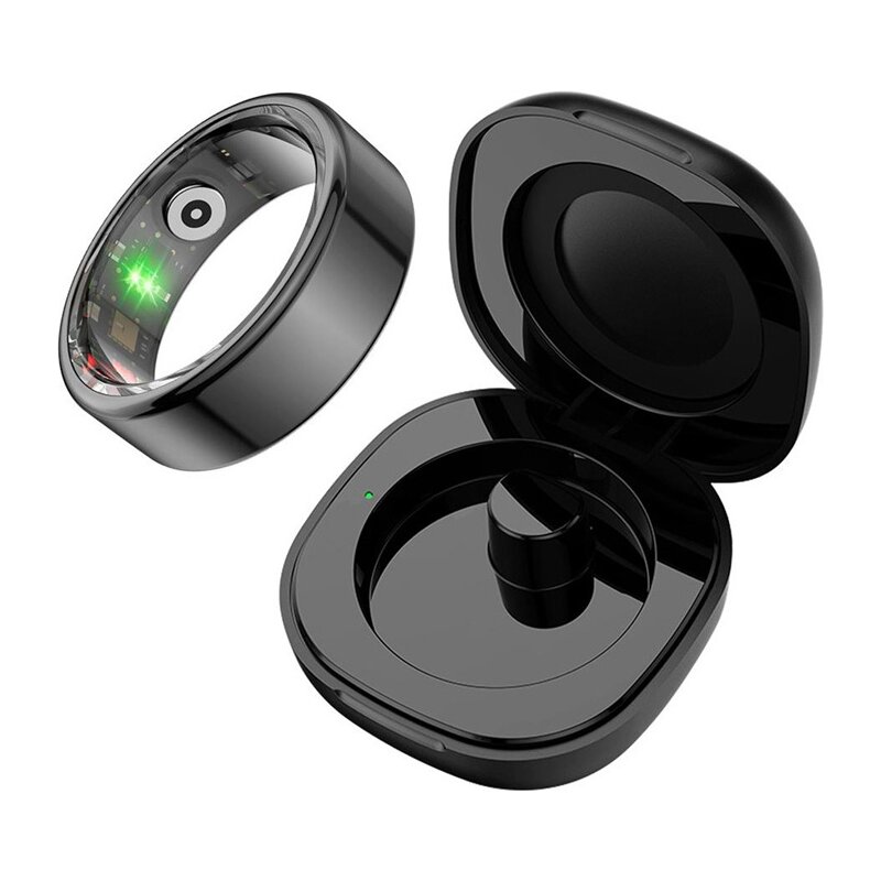 Smartring COLMI R02 19.8mm Czarny + etui ładujące