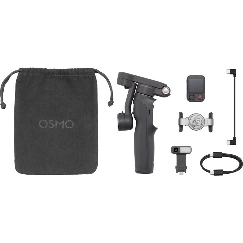 Gimbal DJI Osmo Mobile 8P Advanced Tracking Combo Czarny