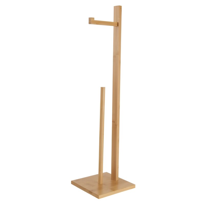 Stojak na papier toaletowy BATHROOM SOLUTIONS 94036090 Bambusowy