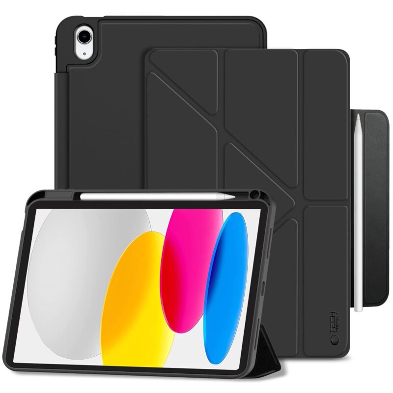 Etui na iPad TECH-PROTECT SC Pen Origami Czarny