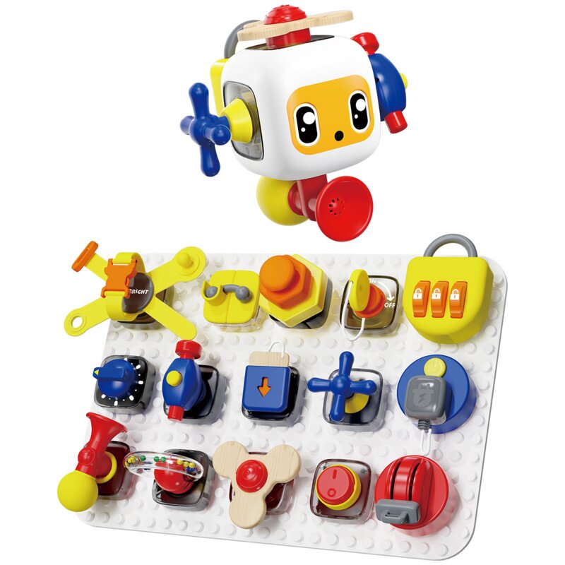Zabawka edukacyjna TOP BRIGHT Tablica manipulacyjna 1210622023